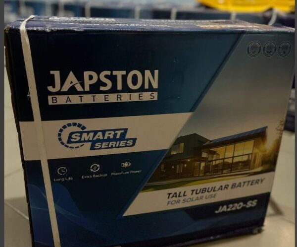 JAPSTON 220AH Tubular Battery